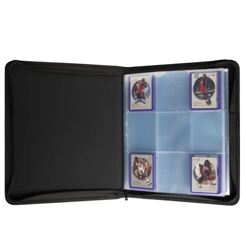 Toploader Zippered Premium Pro-binder - 9-Pocket - Black - Ultra Pro